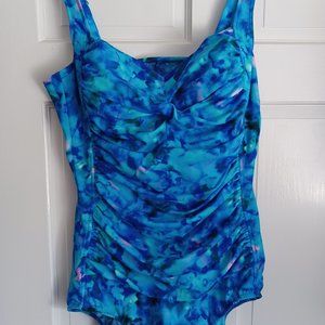 Trimshaper one piece swimsuit